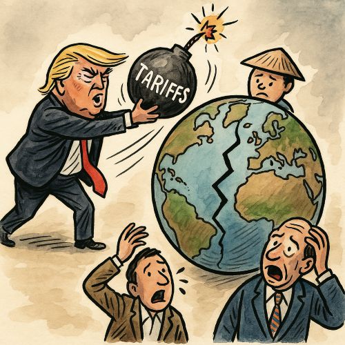 미국 경제, 관세 부과로 더 약화 (Bloomberg)