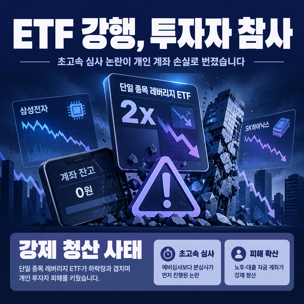 ETF 강행, 투자자 참사