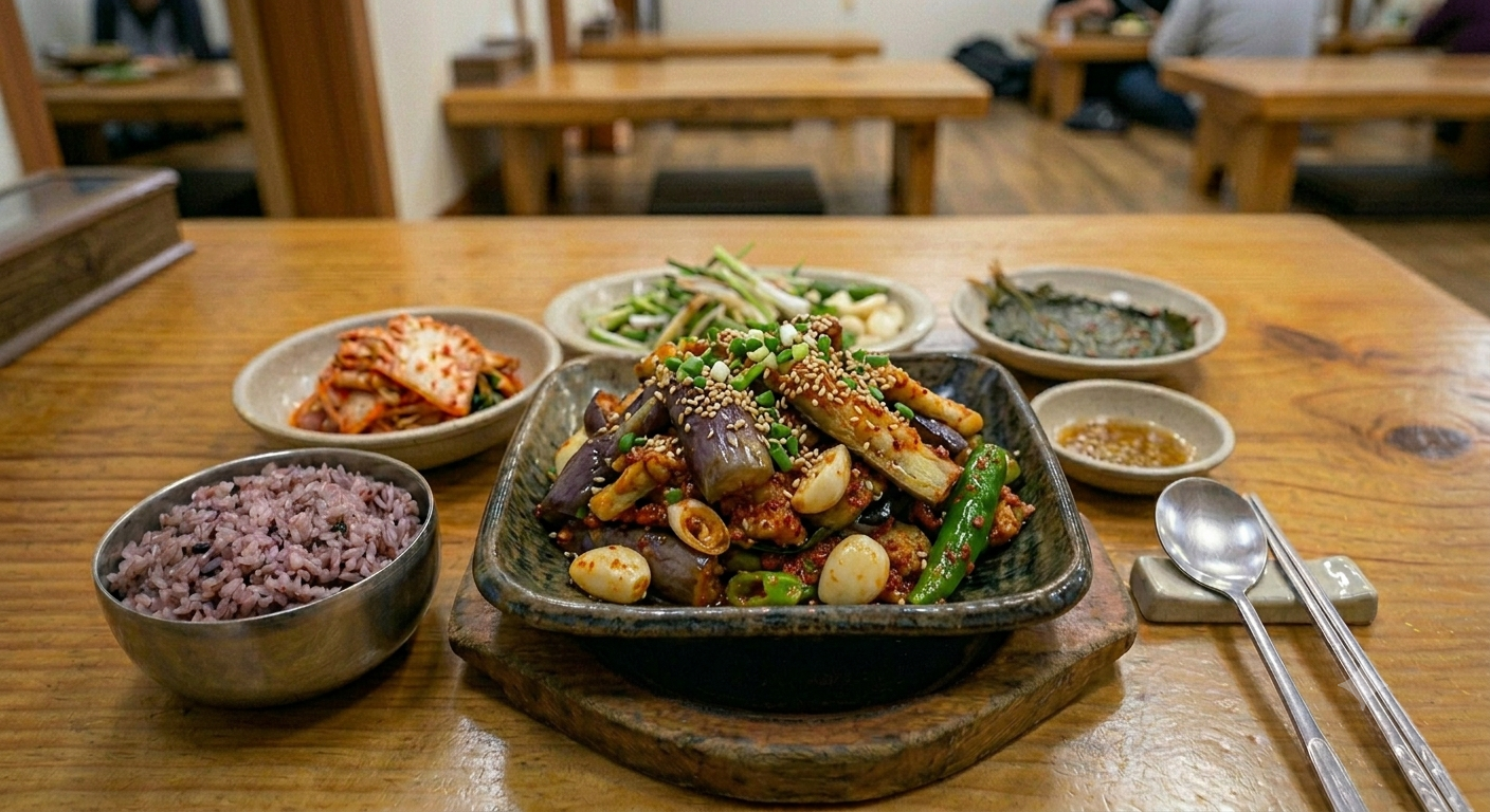 가지무침