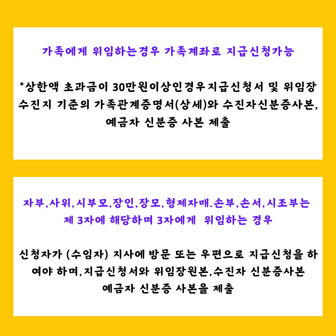 필요서류 안내문