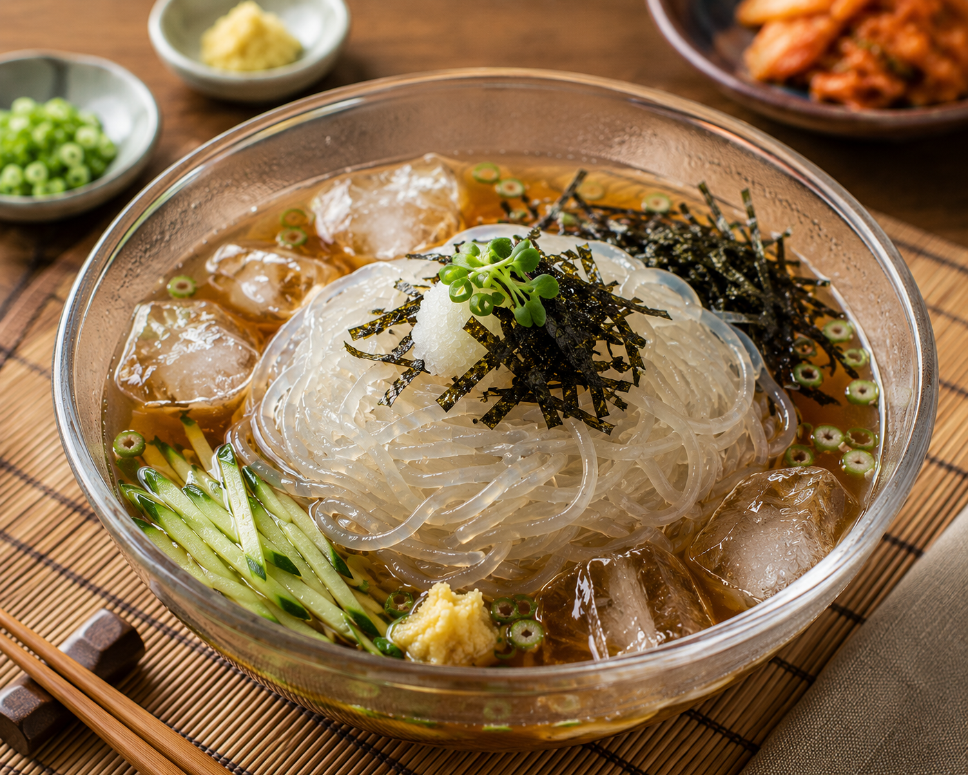 발효곤약 냉면
