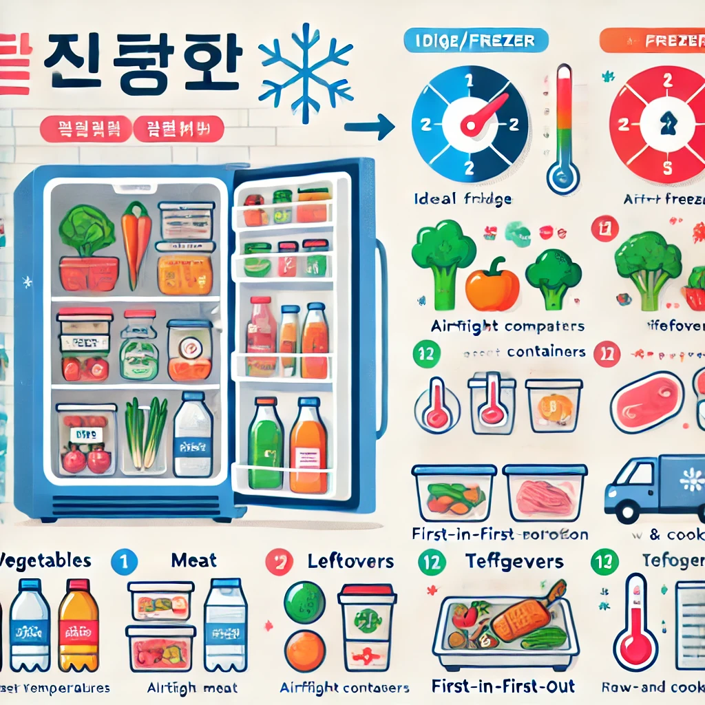음식 보관법, 여름철 음식 관리 1