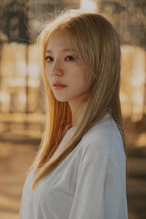 natural lighting 이 적용된 길거리 여성 이미지 3