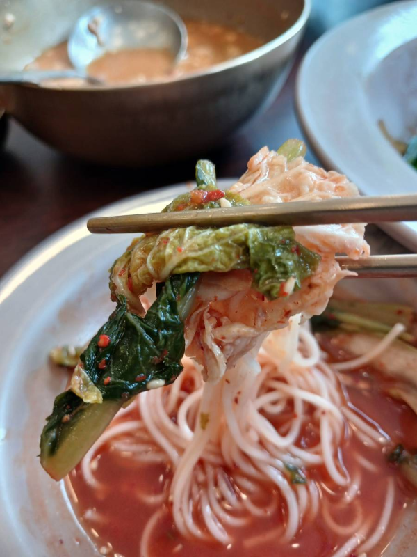 곤드레밥집 열무국수 한젓가락