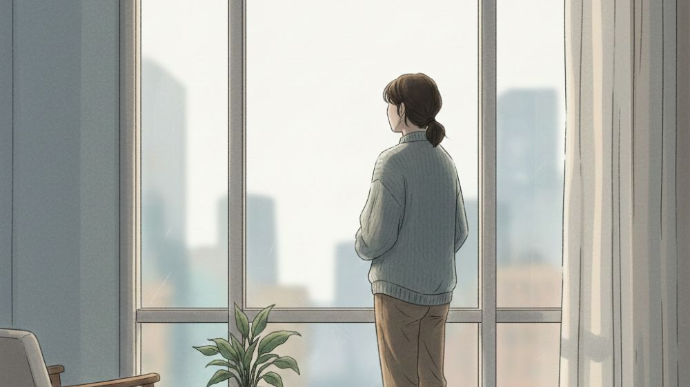 스스로의 상태를 돌아보게 만드는 정신적 번아웃 성찰 이미지