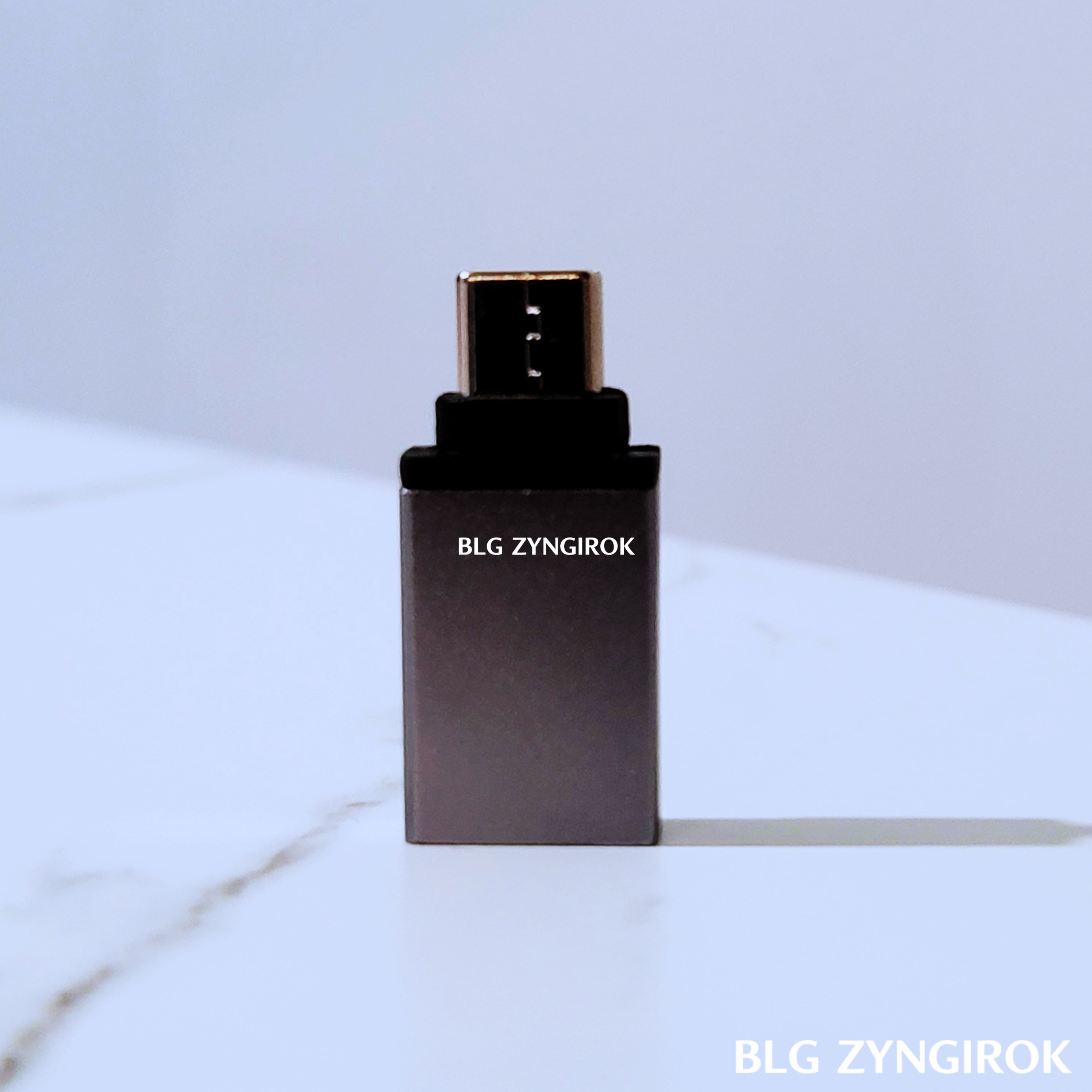 메탈소재의-OTG-젠더가-서있다.