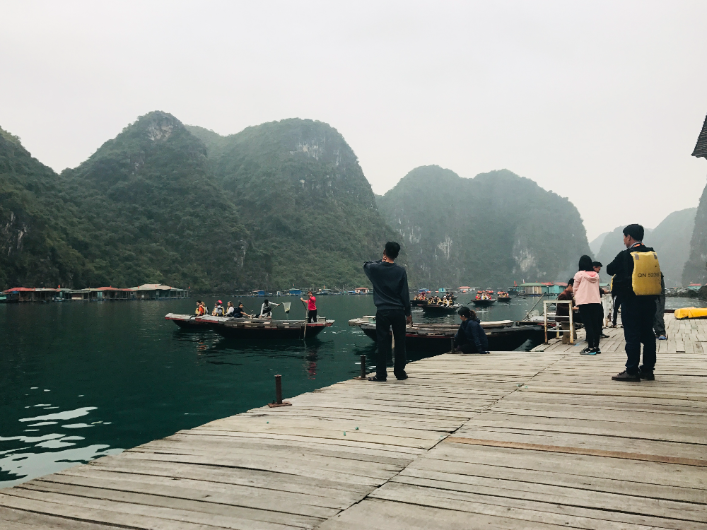 하롱베이 카누체험1