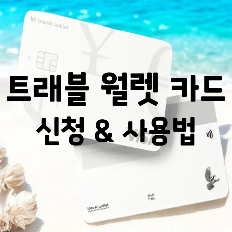 트래블 월렛 카드 신청 & 사용법