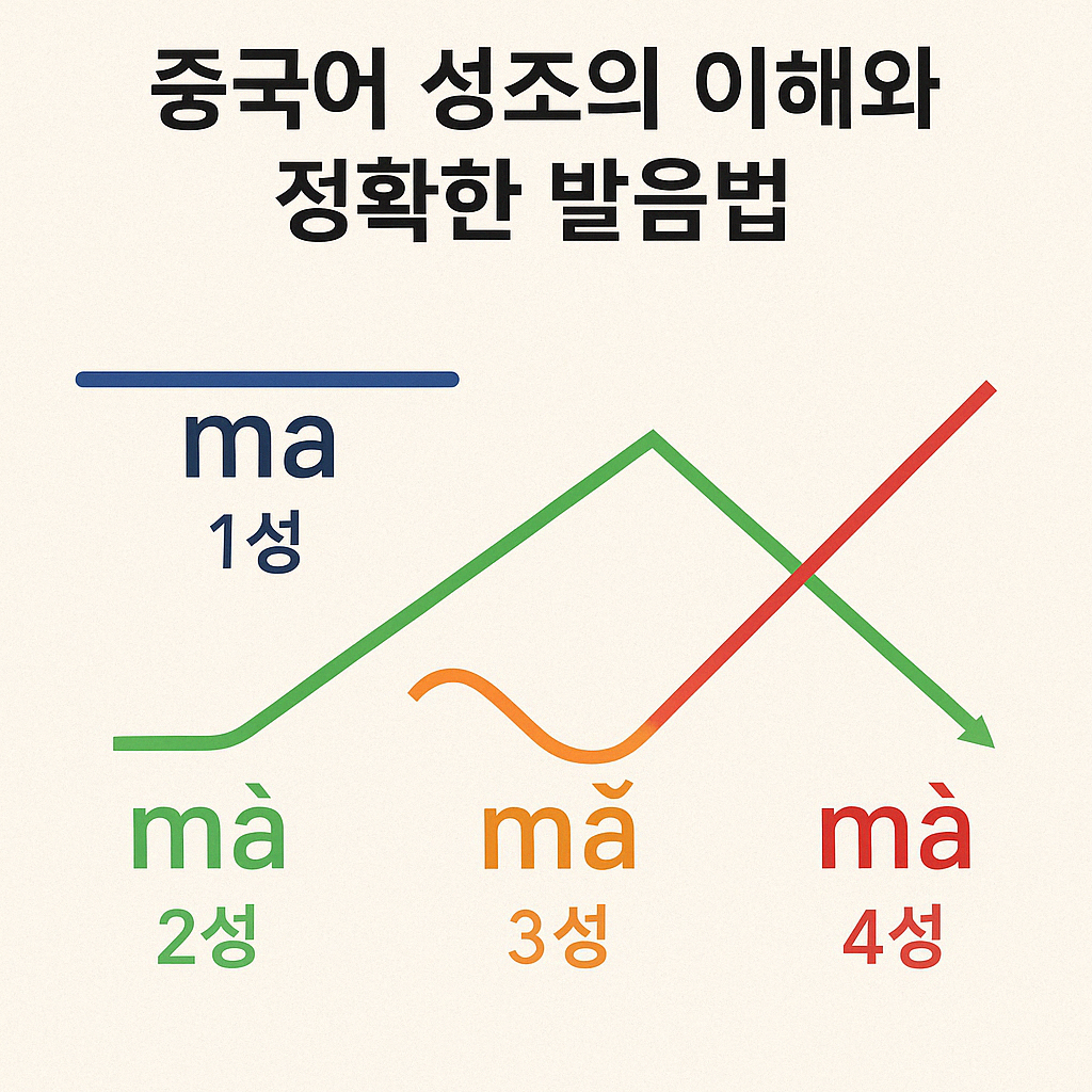 중국어 성조의 이해와 정확한 발음법
