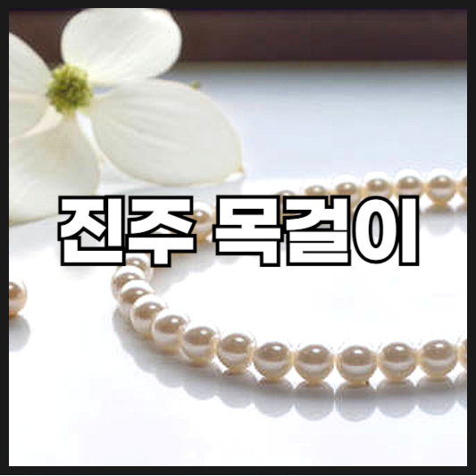 진주 목걸이