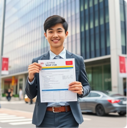 일본유학생 취업비자 관련 사진