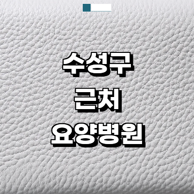 대구 수성구 요양병원