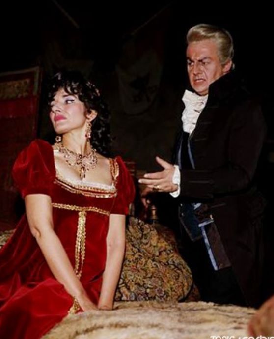 오페라 토스카의 한 장면