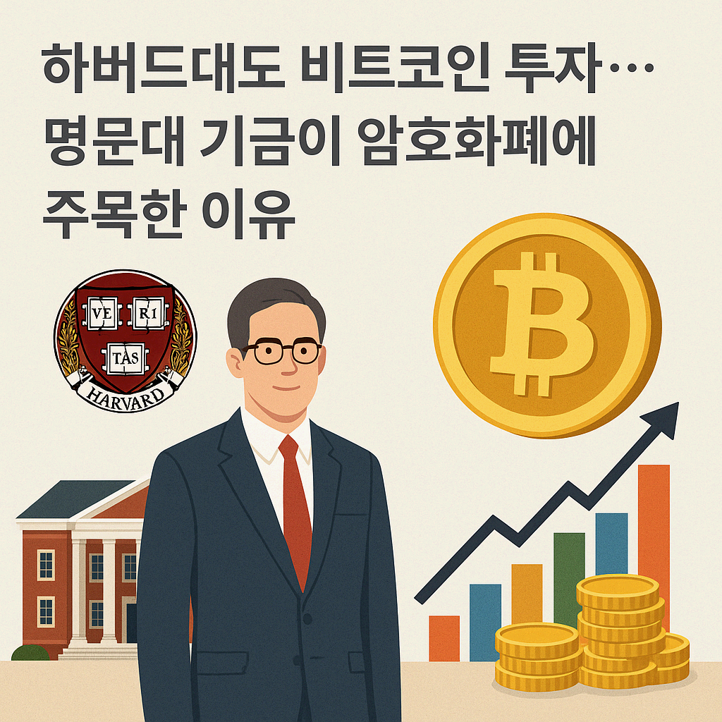하버드의 비트코인 ETF 투자, 디지털 자산 시대를 여는 선언