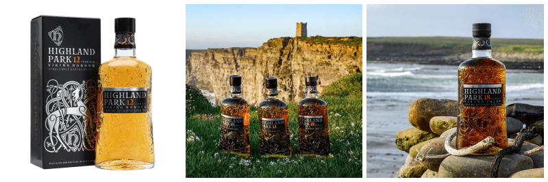 하이랜드 파크 12년&#44; 18년&#44; 다크 오리진 사진