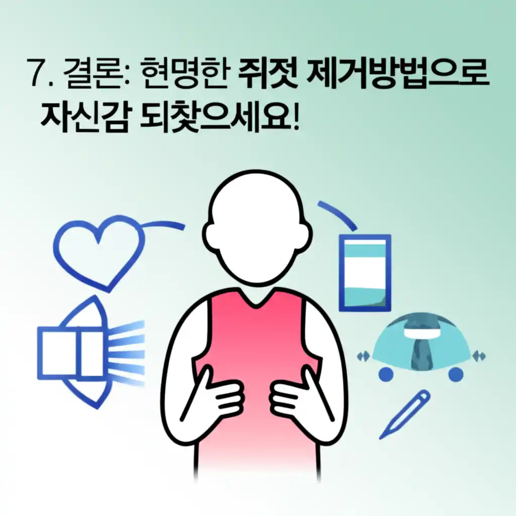 현명한 쥐젖 제거방법 선택으로 자신감을 되찾는 최종 결론을 나타내는 이미지입니다.
