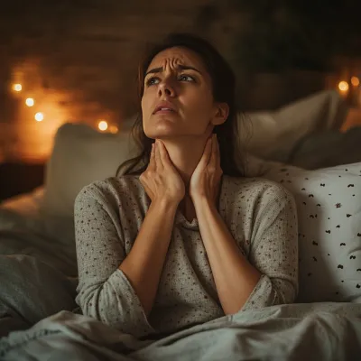 급성 폐쇄성 후두염의 초기 증상2