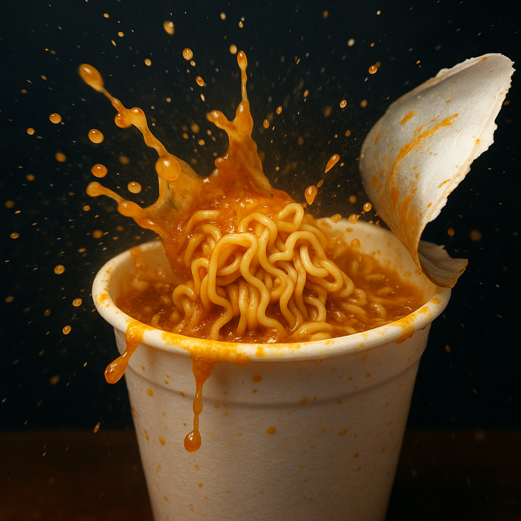 뚜껑 조리시 사고 발생