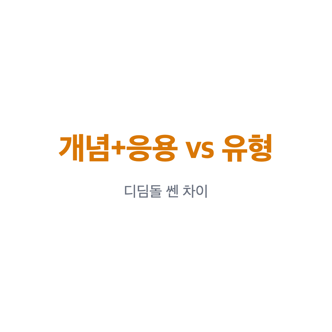 디딤돌 쎈 차이 초등수학 핵심 카드, 개념+응용 대 유형