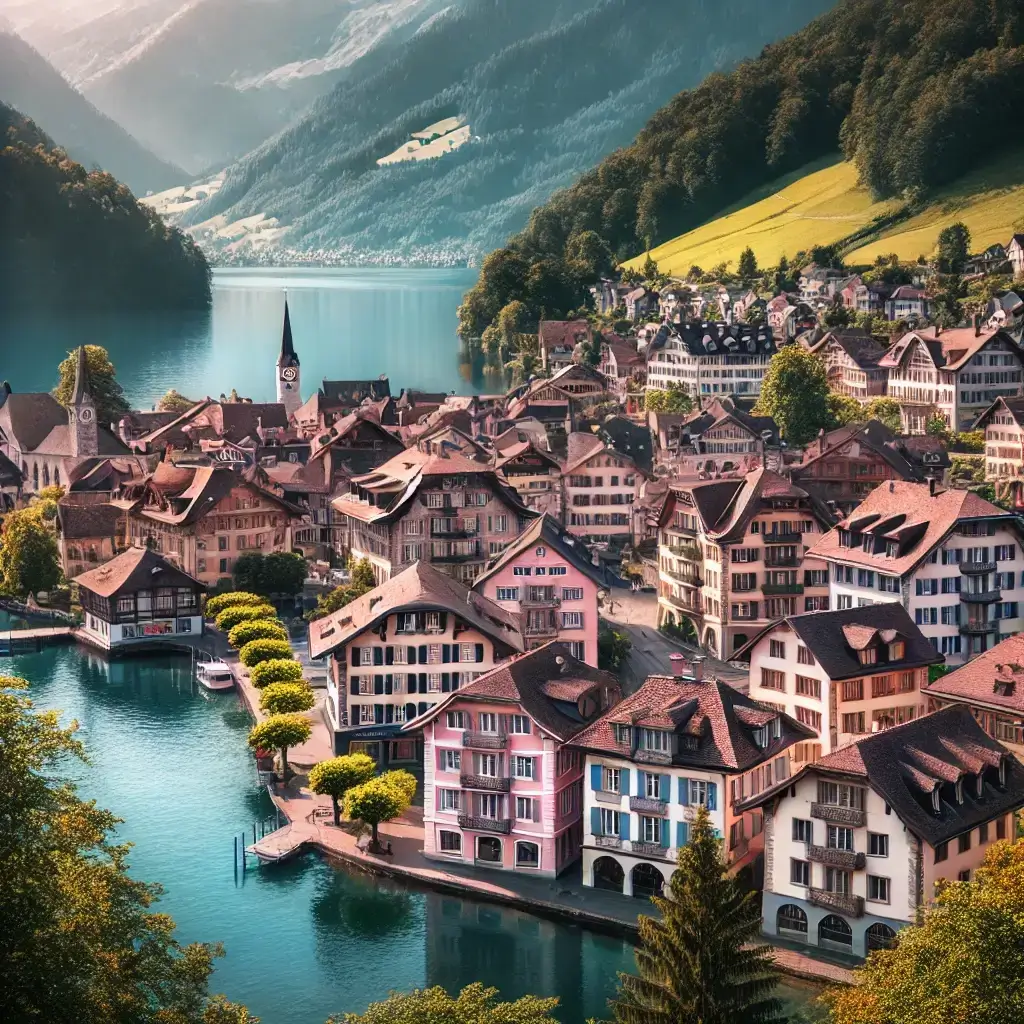 스위스 소도시 아펜첼