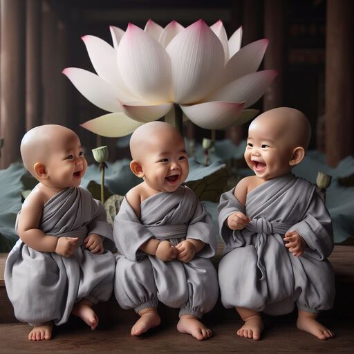 부천님 오신 날 동자승 이미지