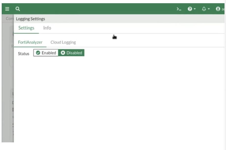 FortiAnalyzer 연동