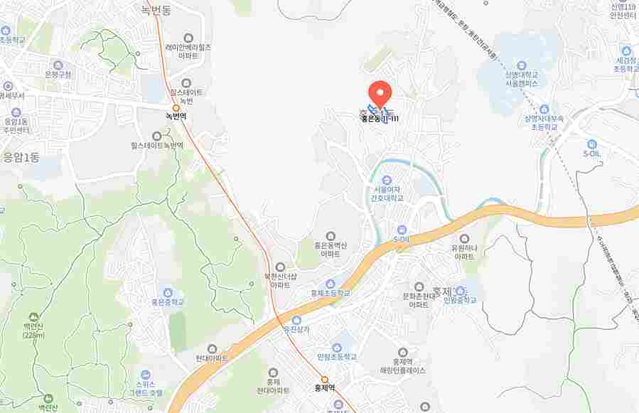 서대문-센트럴-아이파크-입지-지도