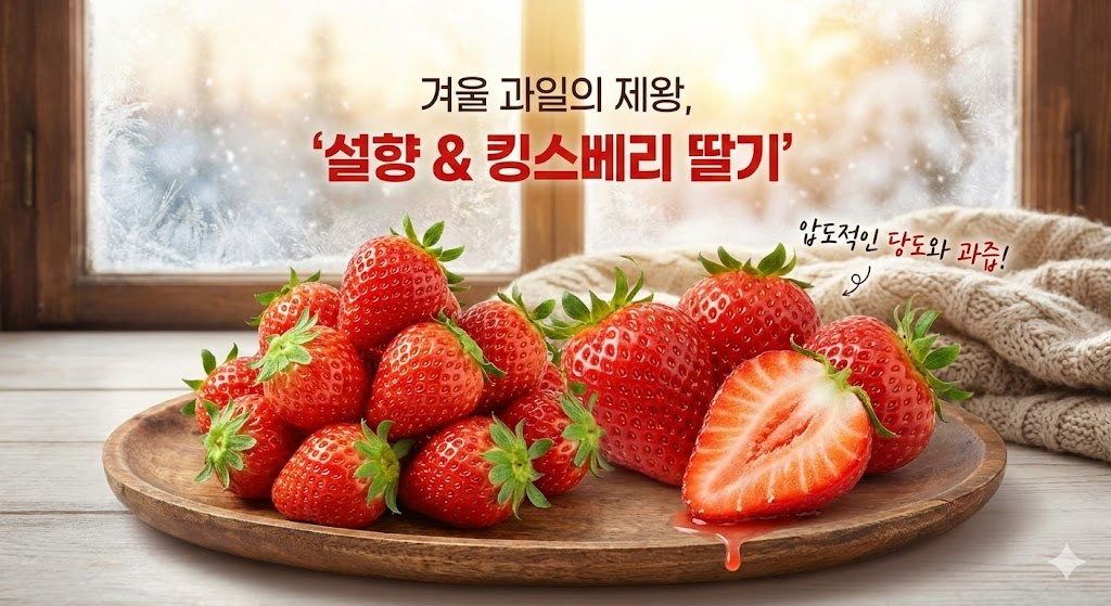 설향 &amp; 킹스베리 딸기