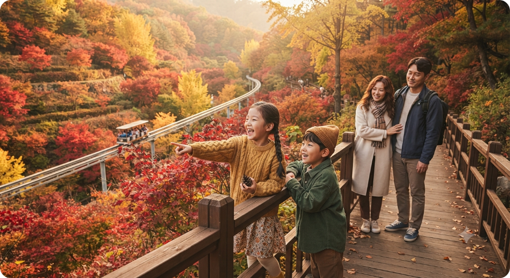 화담숲 예약하기 ai 이미지