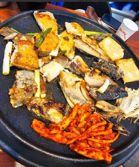 솥뚜껑 생선구이 대표 메뉴