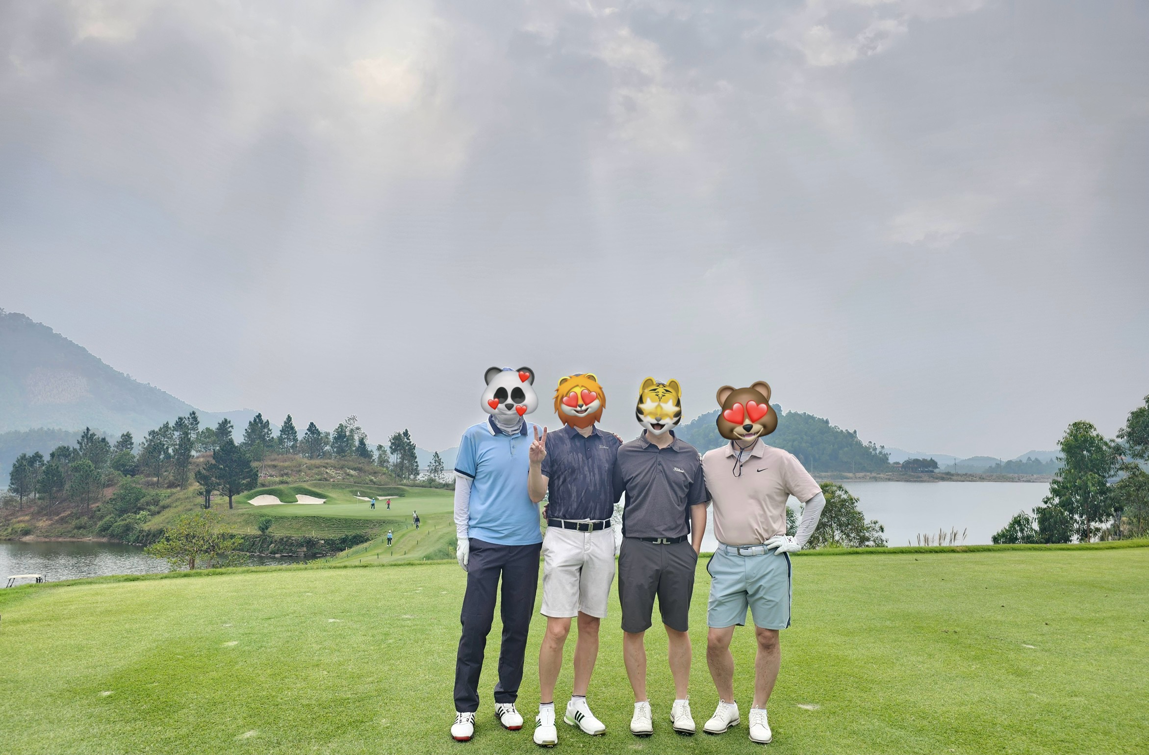 탄란 Thanh Lanh Valley Golf &amp; Resort 라운딩 기념 사진