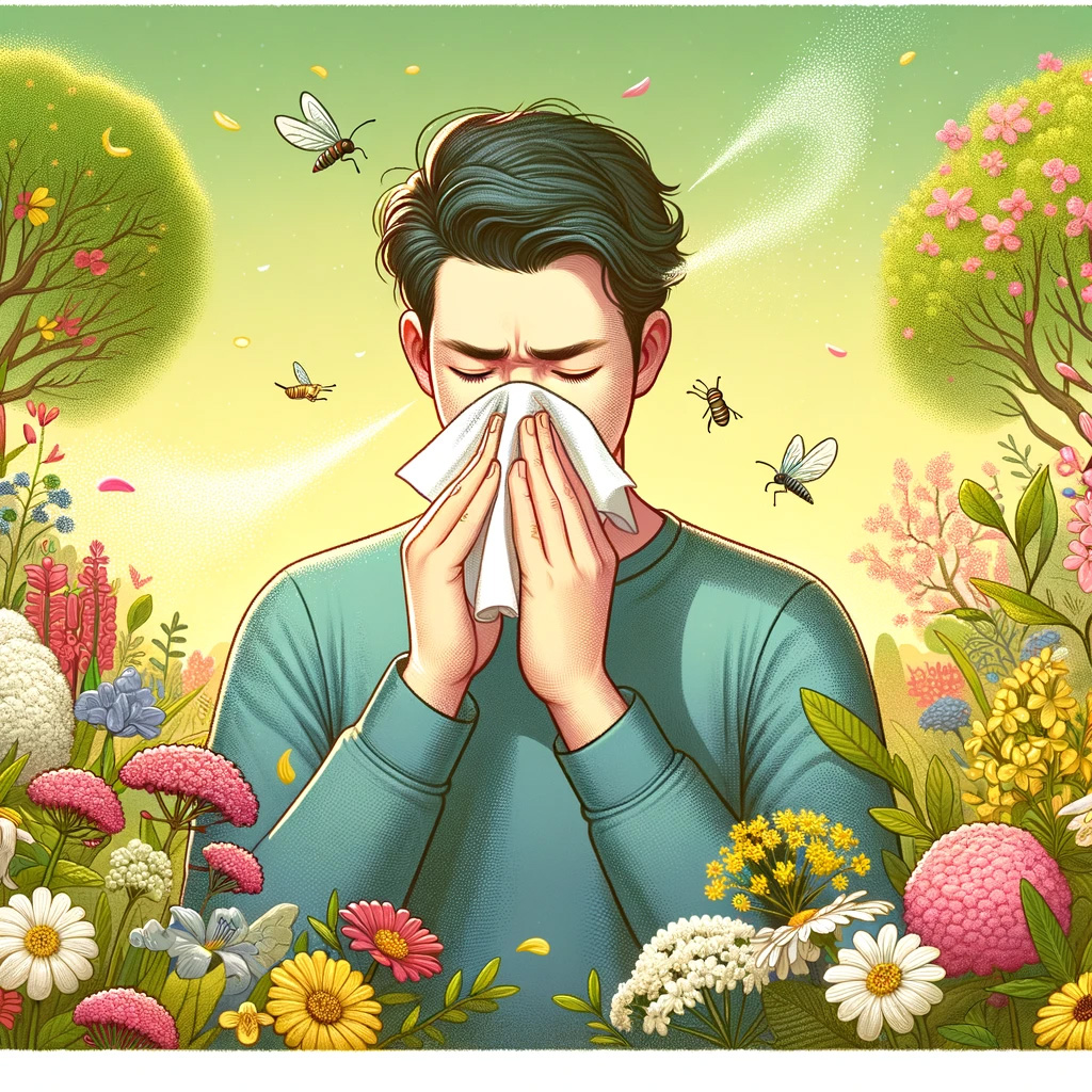 봄철 알레르기 원인 증상 치료 예방