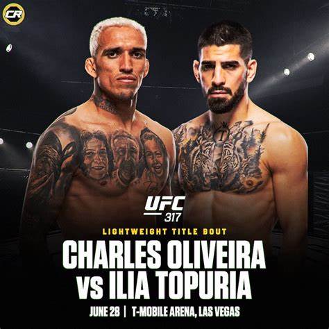 UFC 317: 톱리아 vs 올리베이라 경기