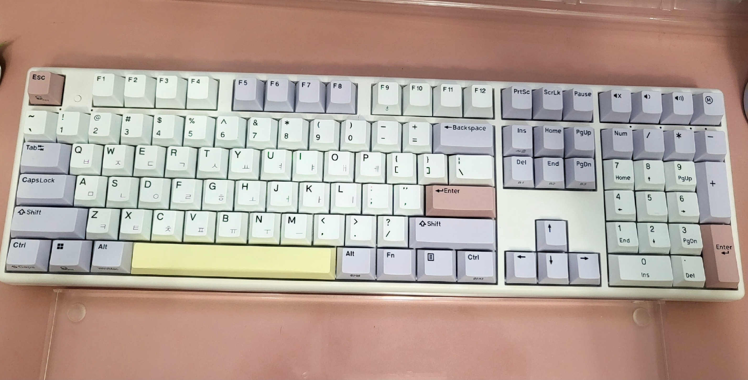 한성GK898B 무접점 키보드