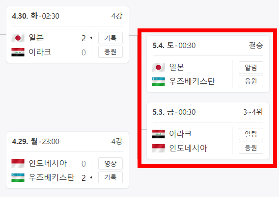 ์ธ๋๋ค์์ ์ด๋ผํฌ ์ถ๊ตฌ ์ค๊ณ