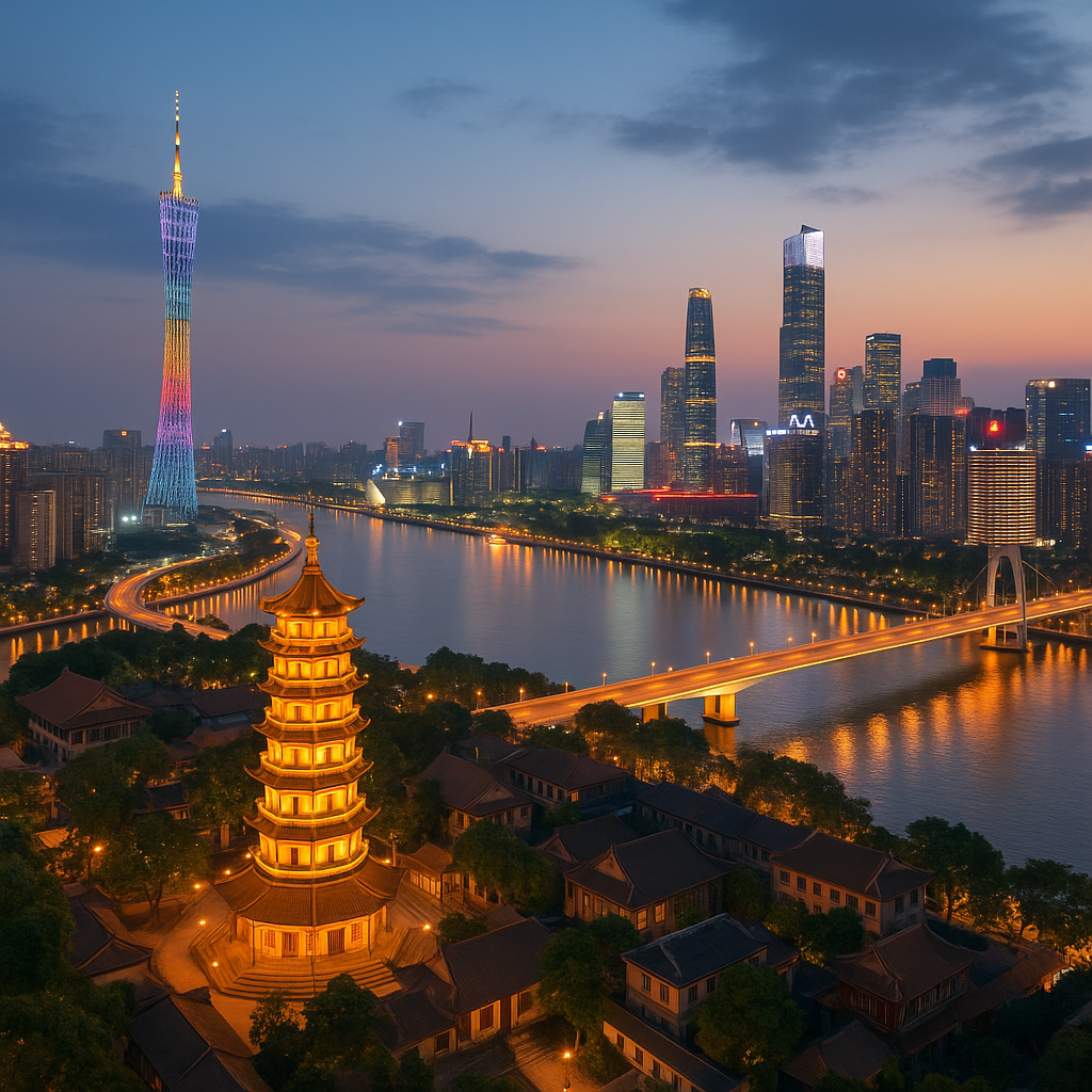 광저우 관련 사진.