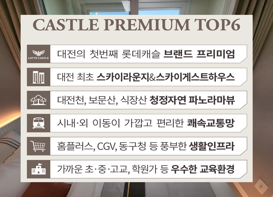 대전 롯데캐슬 더퍼스트