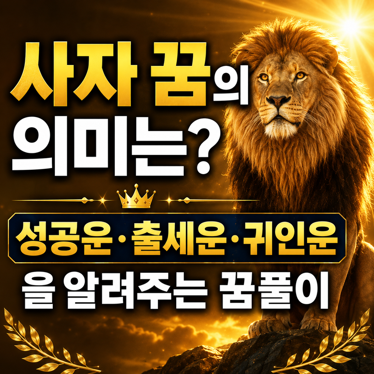 사자 꿈