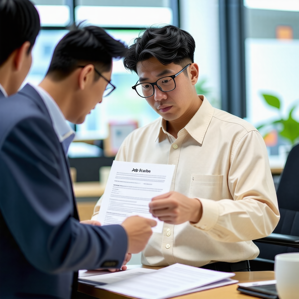 취업 관련 활동 이미지