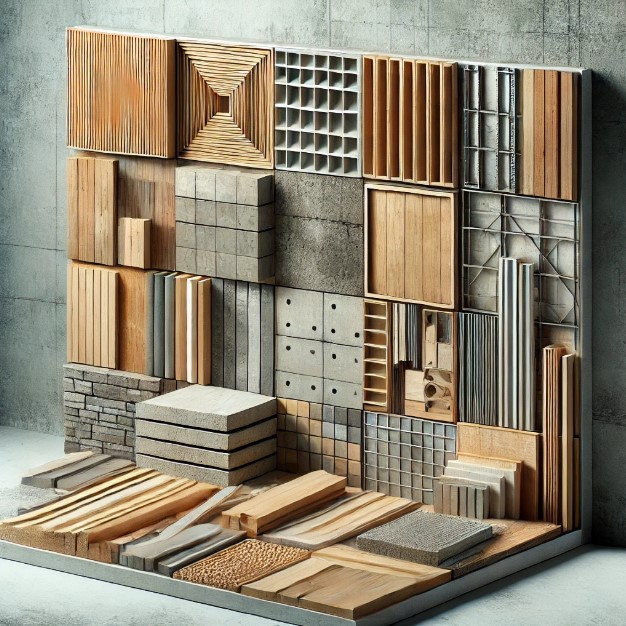 건축 자재 사진
