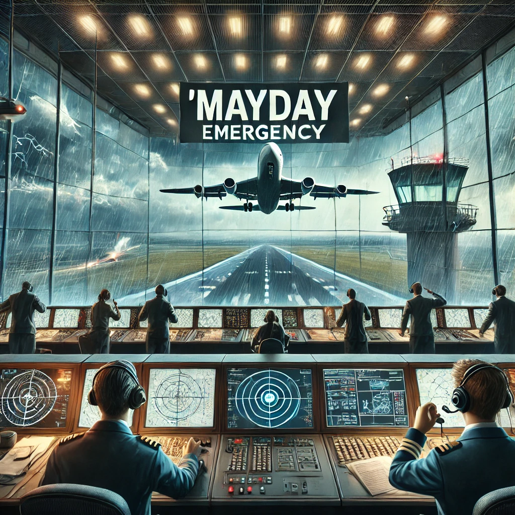 메이데이 뜻, 메이데이선언, 비행기, 항공, 관제탑 신호