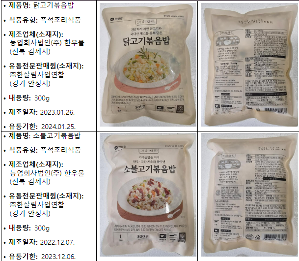 미승인 유전자 검출 회수,폐기