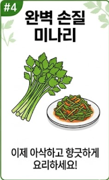 미나리 무침