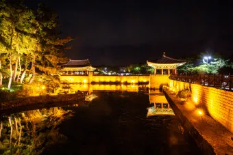 경주 동궁과 월지 근처 맛집 야경 뷰 숙소 추천_15