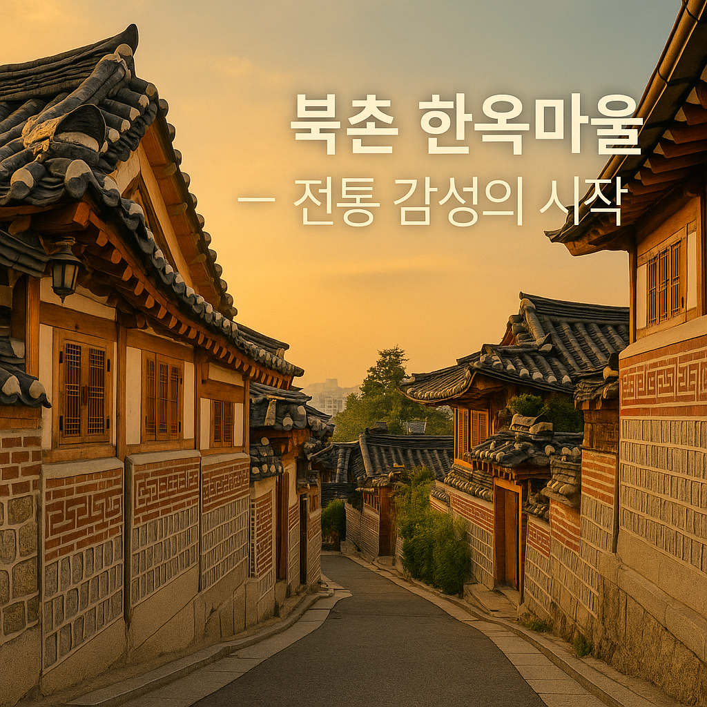 북촌 한옥마을 &mdash; 전통 감성의 시작
