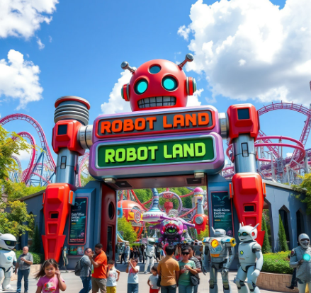 경남창원 로봇랜드 그림