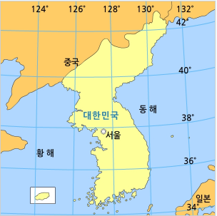 위도 경도 확인 방법2