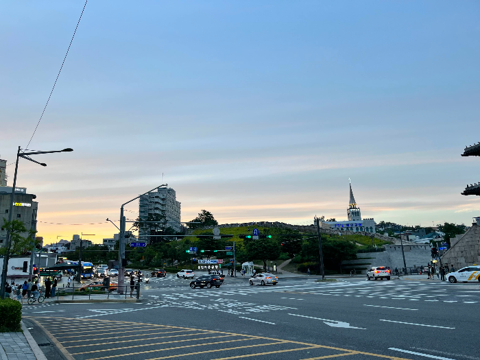 흥인지문 사거리&amp;#44; 공원