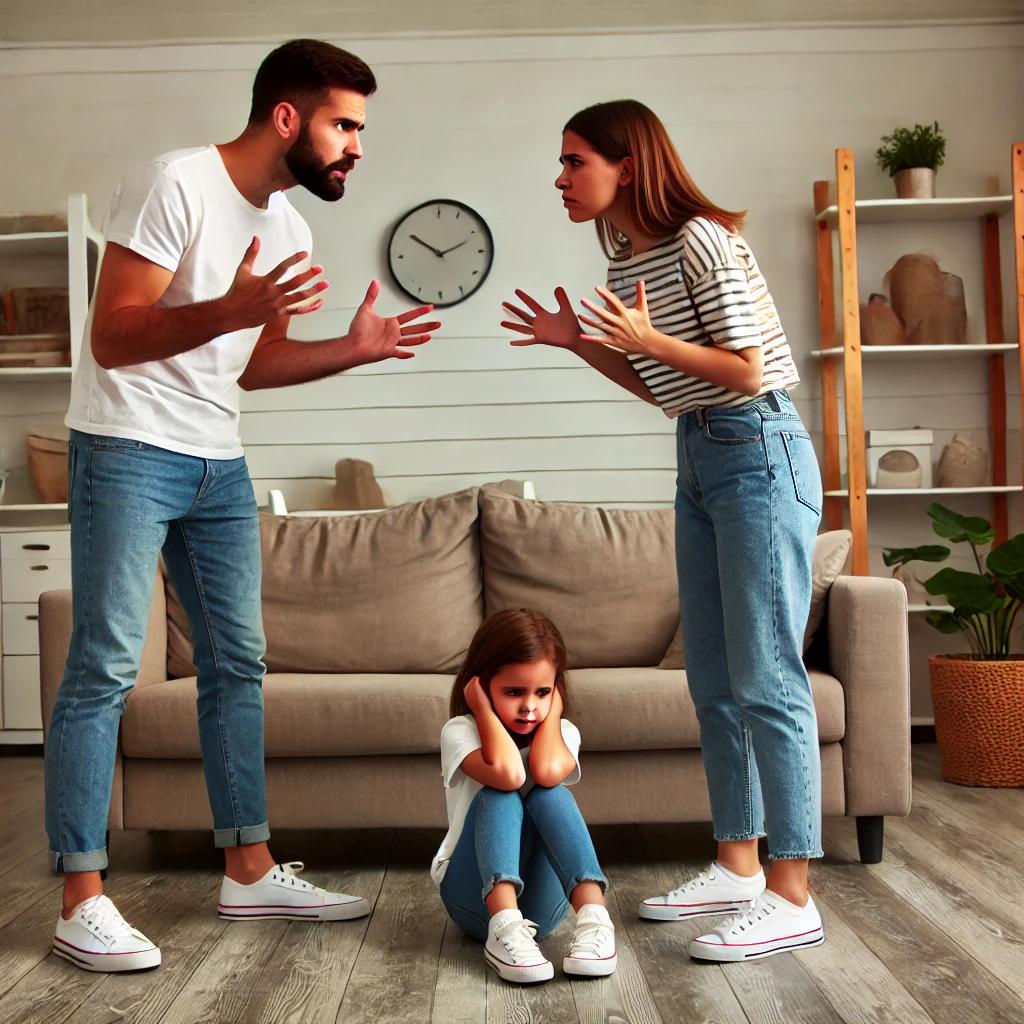 아이 앞에서 부부싸움하게 될 때