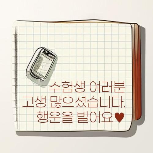 행운을 빌어요